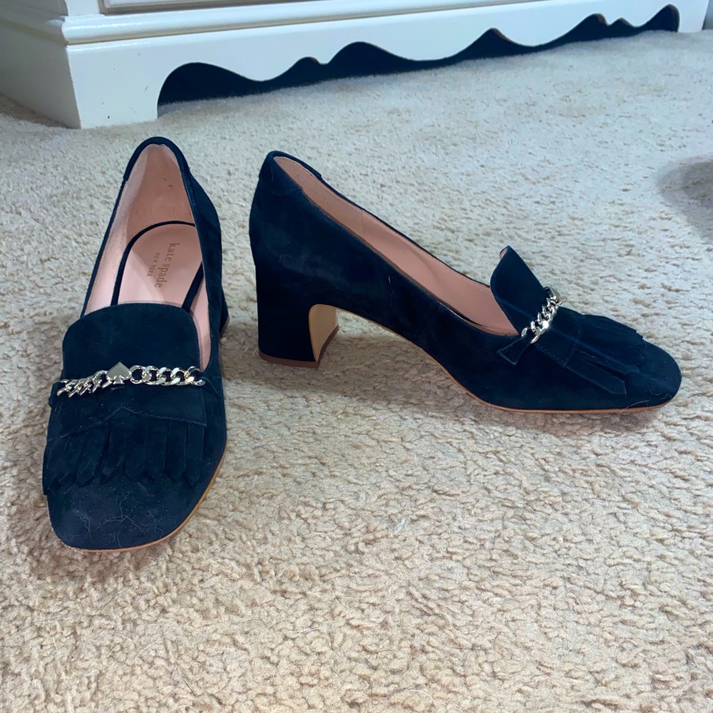 Kate Spade heeled mules, size 10